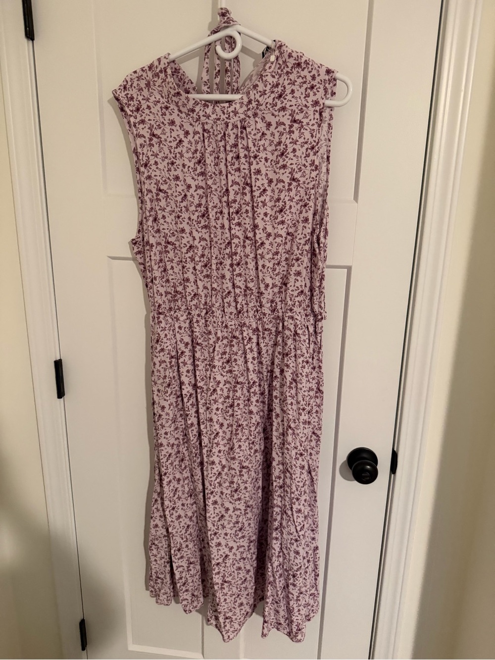 BloomChic Pink and Purple Floral Dress